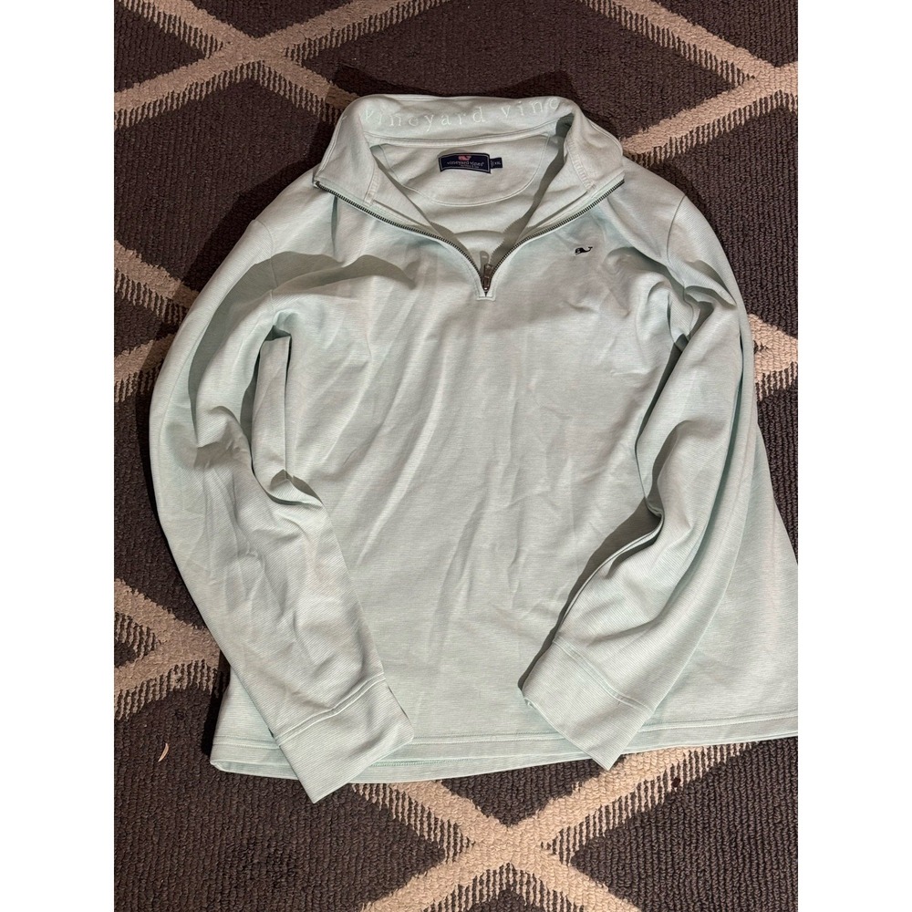 VINEYARD VINES WHALE 1/4 ZIP PULLOVER XXL 2XL LONG SLEEVE SHIRT EXCELLENT